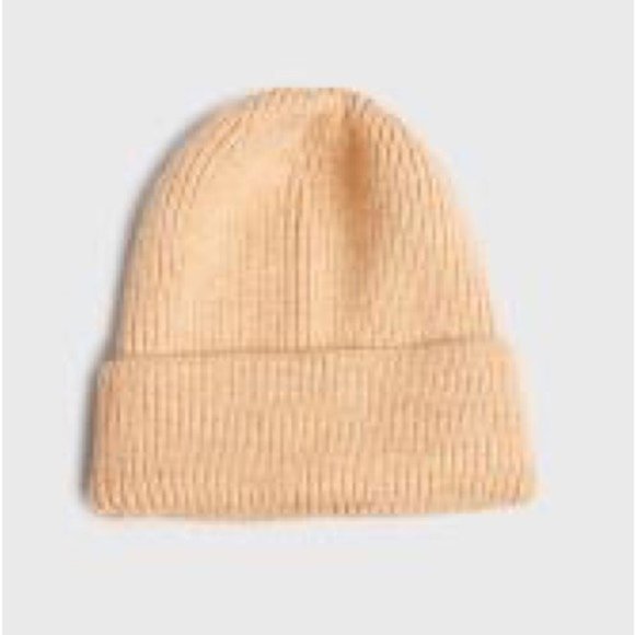 A New Day Orange Knit Beanie Winter Hat - Picture 2 of 4